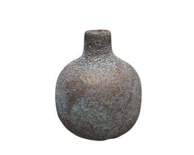 Frytle vase, støvet blå – 9,5 cm